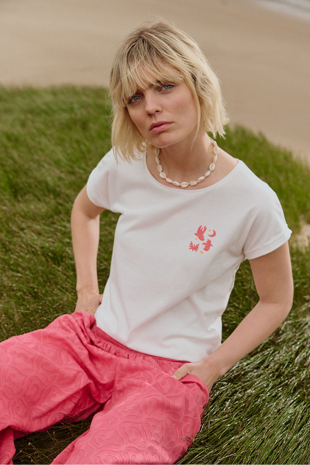 Set of 2 organic cotton jersey shirt Theaa