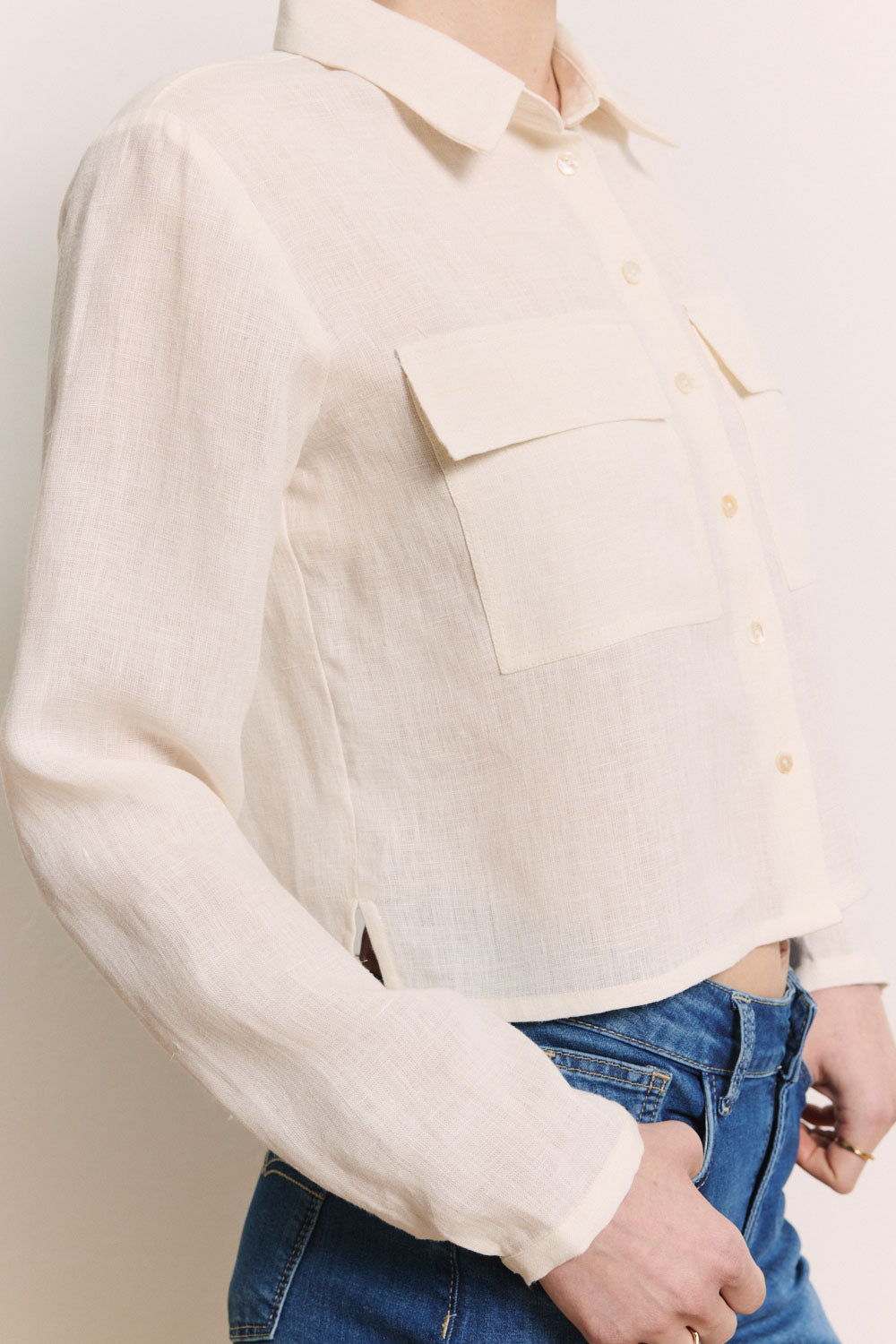 Bluse Jaacky aus Leinen