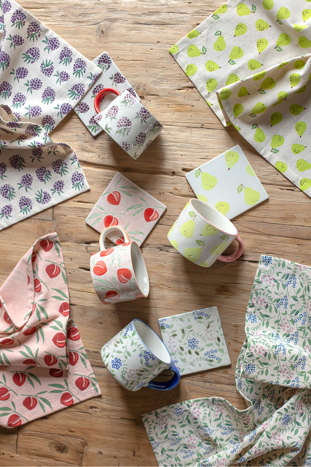 Tasse VINTAGE GARDEN berry