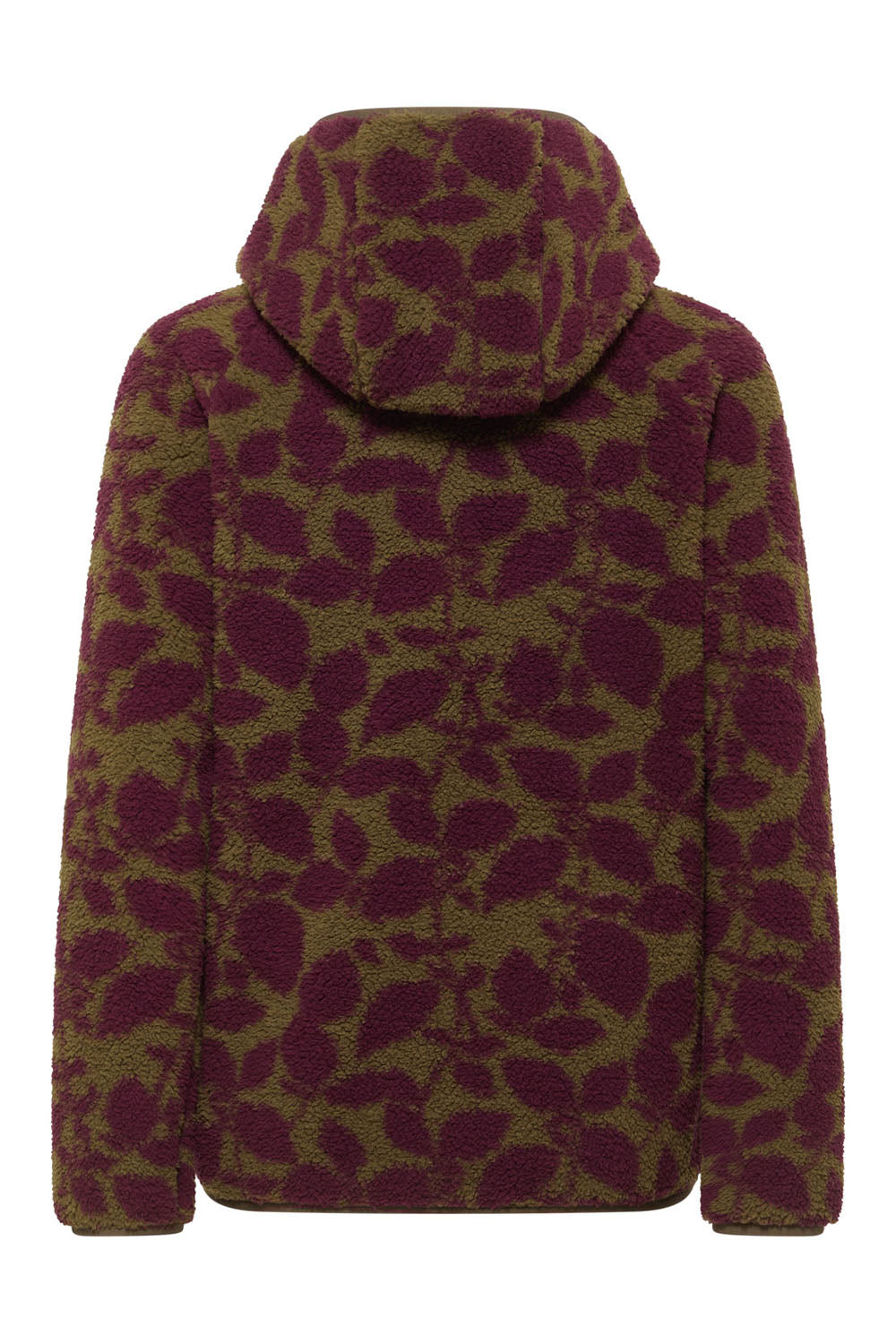 Teddy-Fleecejacke Alinaa mit recyceltem Polyester