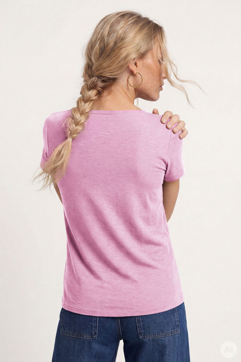 Image Ginaa – Slub-Jersey-Shirt Relaxed Fit_2