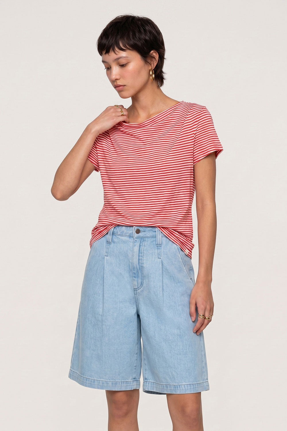 Image Lunoxiss – Bermuda-Shorts Tencel_1