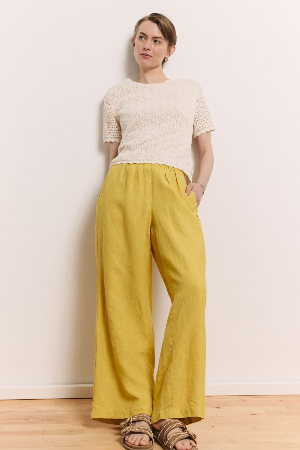 Hose Rooxy aus Leinen