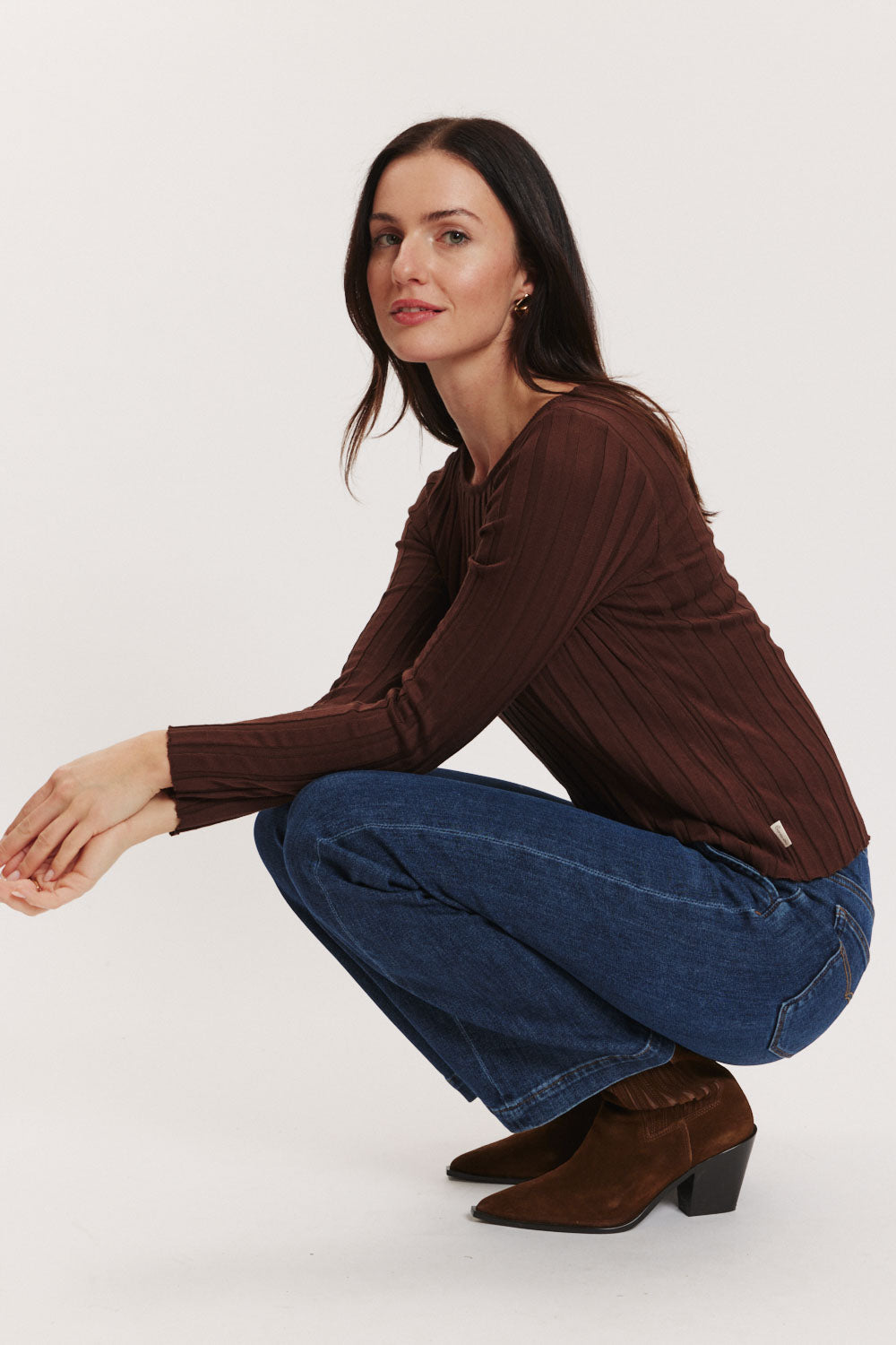 Strick-Pullover Katjaa aus Viskose