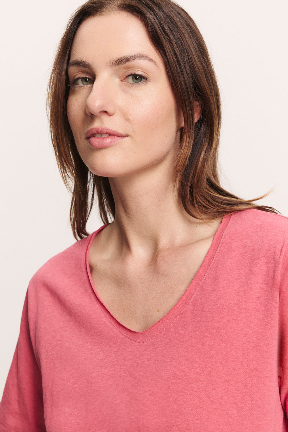 Jerseyshirt Liiz aus Leinen