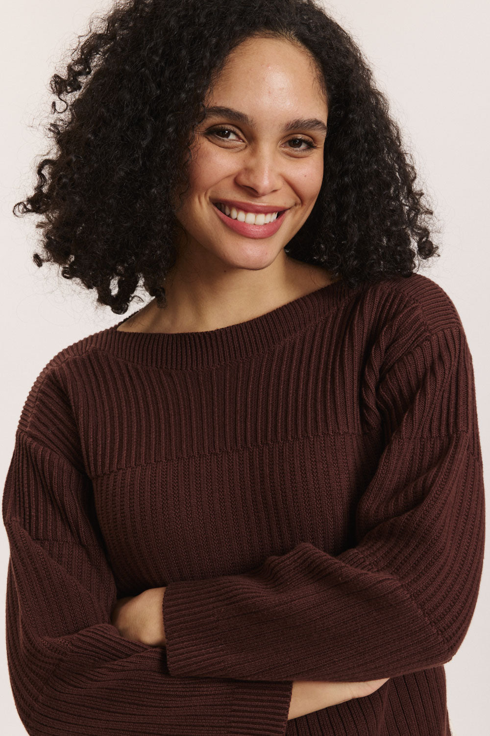 Strick-Pullover Kiraa aus Biobaumwolle