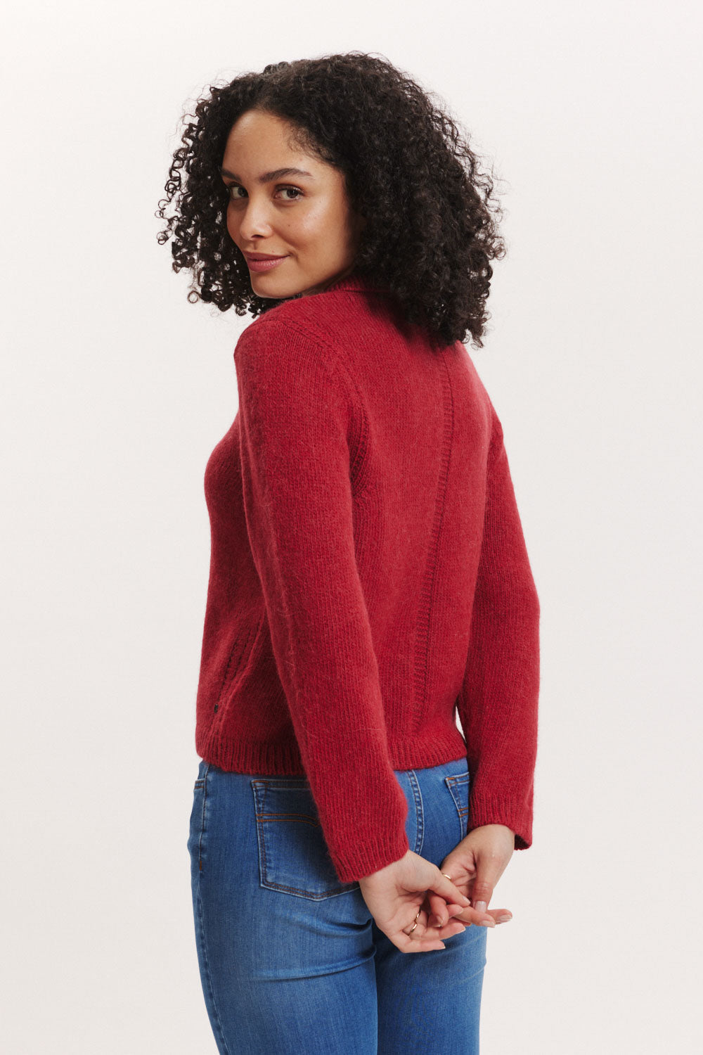 Strick-Pullover Audreyy aus Biobaumwolle