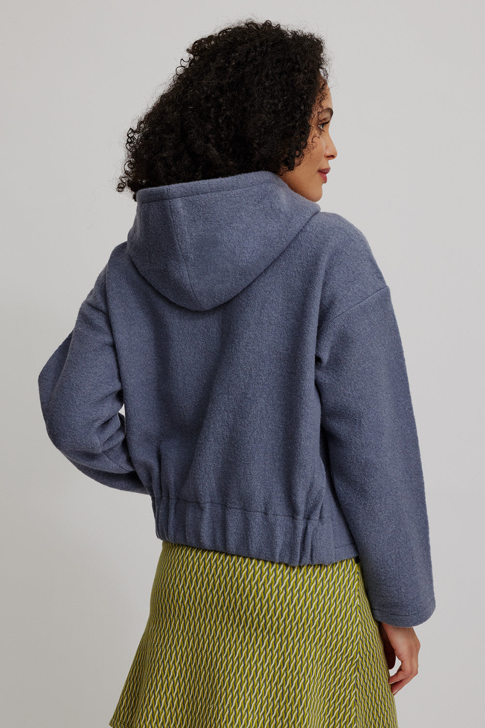 Gemütliche Jacke aus Walkwolle