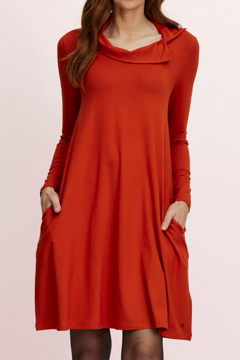 Lockeres EcoVero™-Kleid