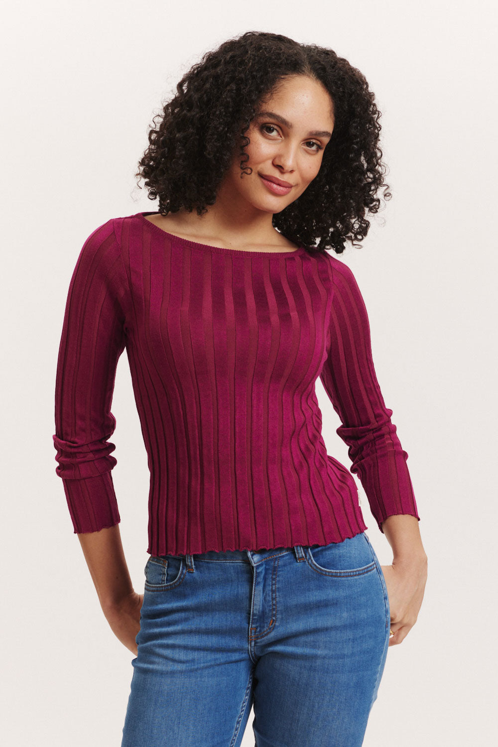 Strick-Pullover Katjaa aus Viskose