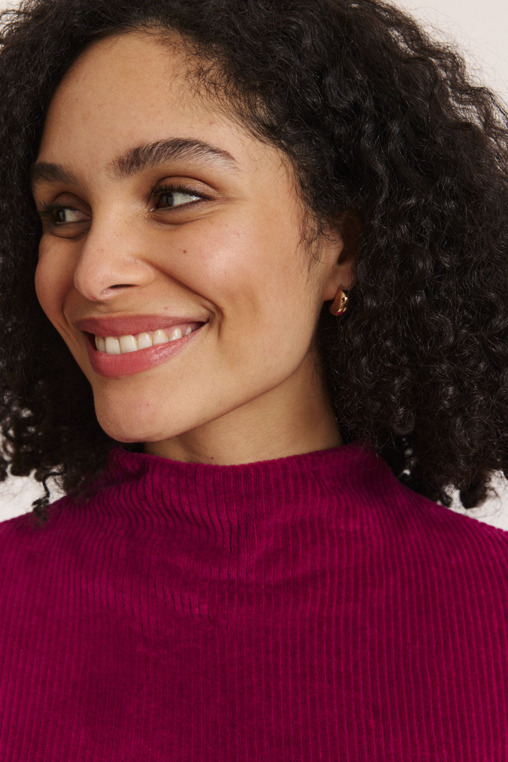 Sweatshirt Selinaa aus Nickicord (GOTS)