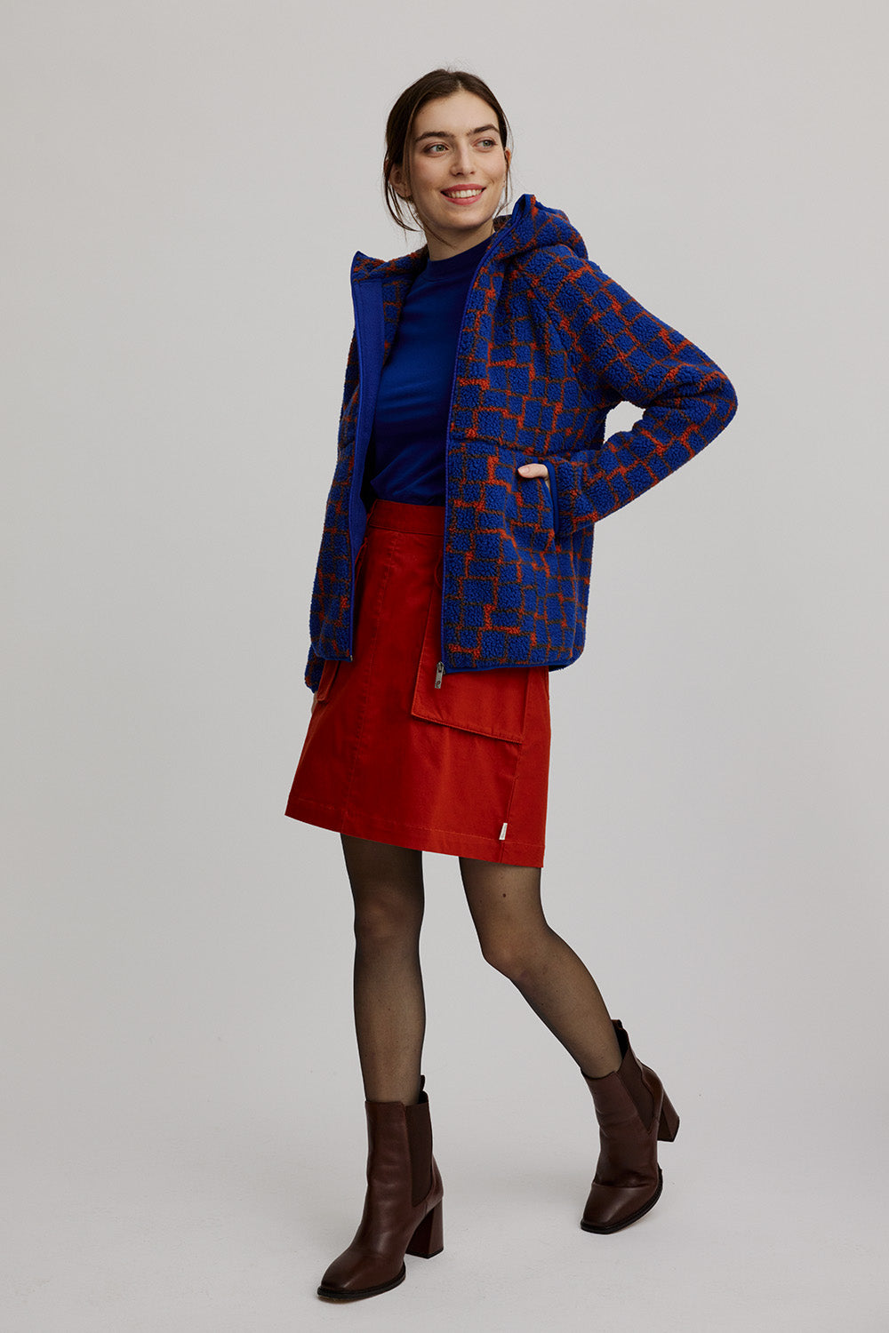 Kuschelige Fleece-Jacke