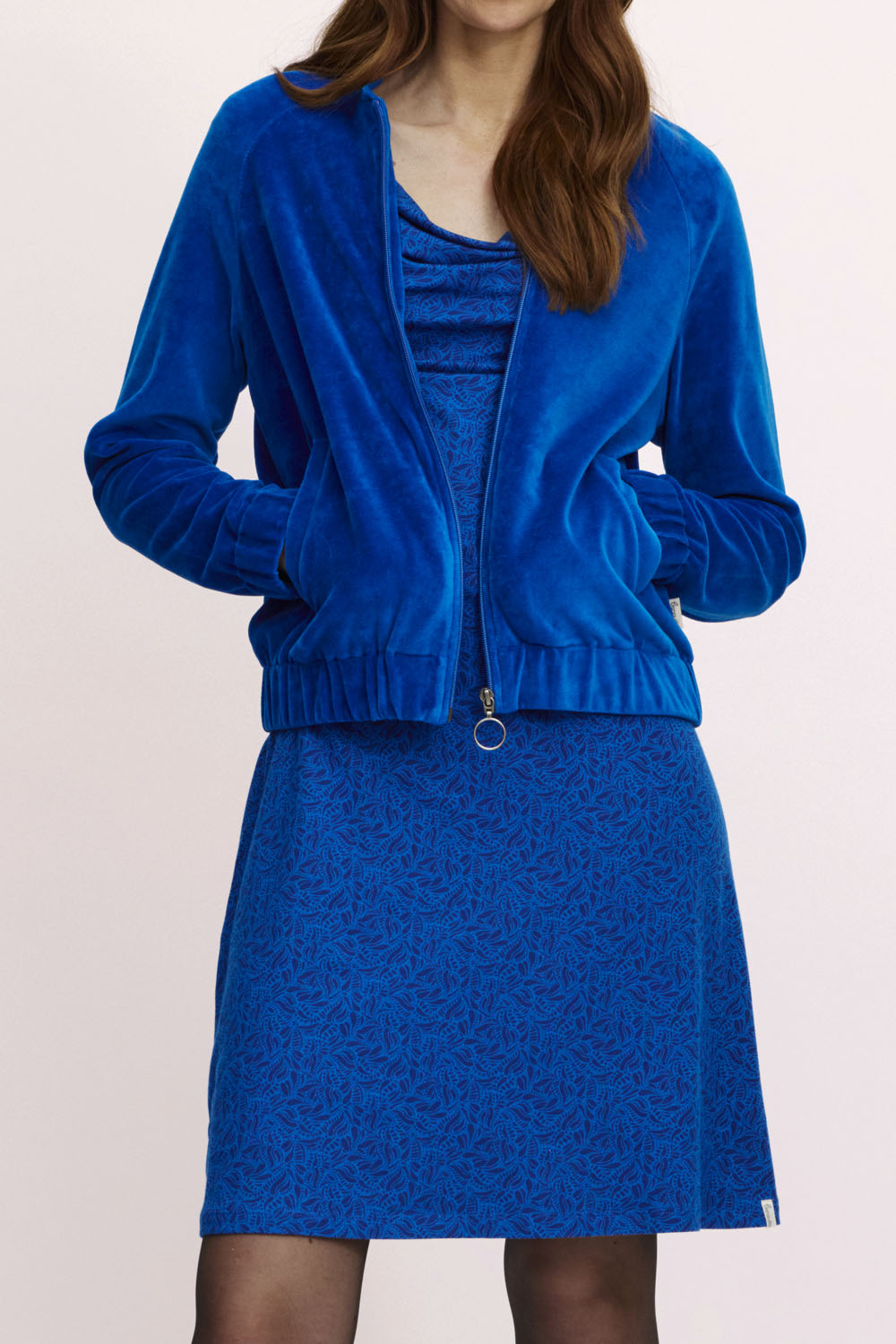 Kurzes Jersey-Kleid