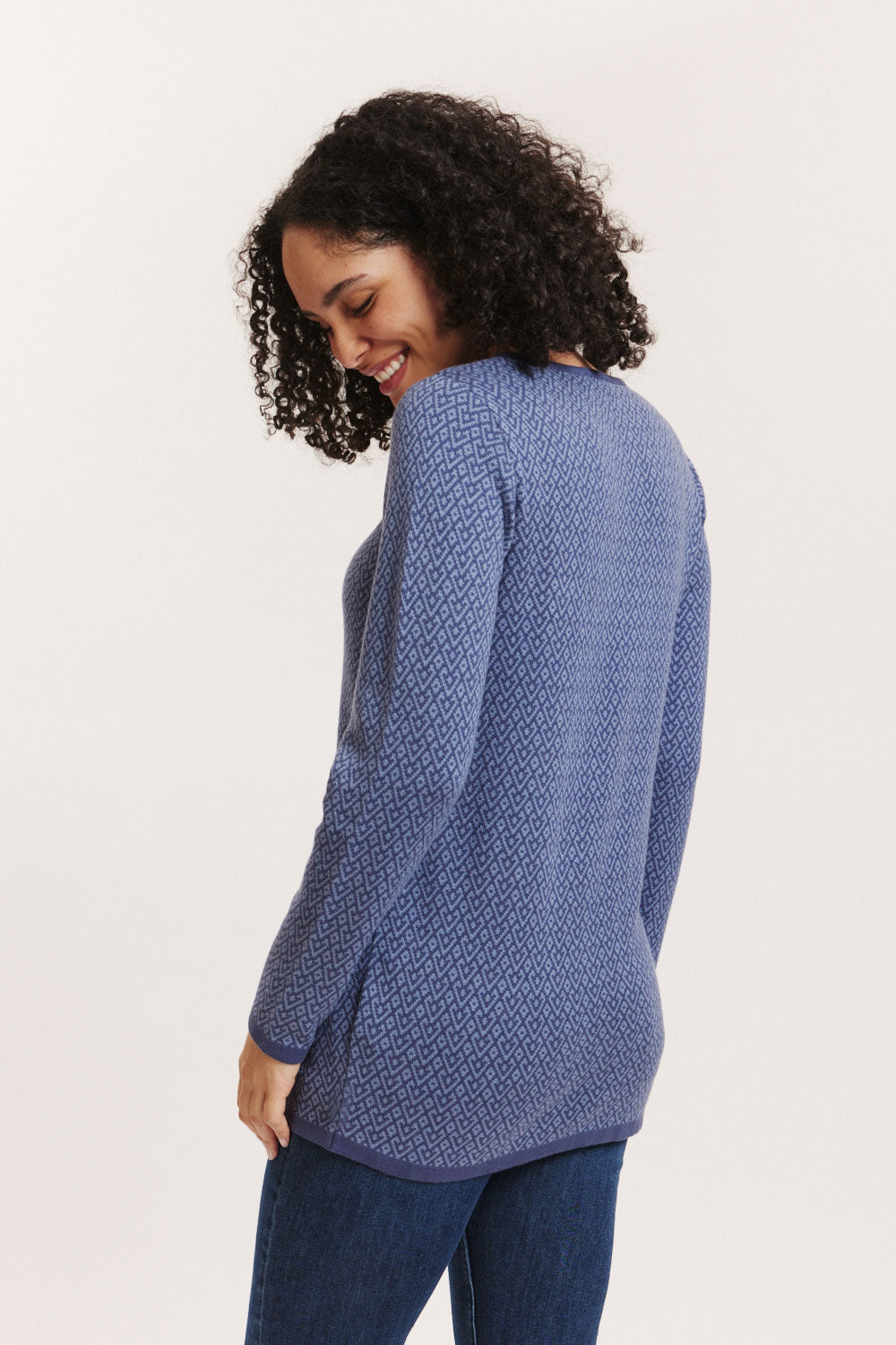 Lolaa Jacquard-Pullover – Organic Cotton