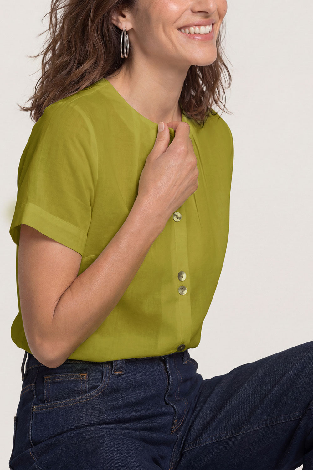 Image Hasinaa – Voile-Bluse romantisch_3