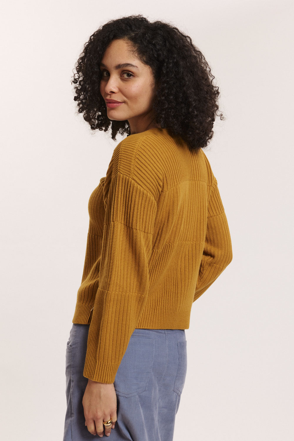 Strick-Pullover Kiraa aus Biobaumwolle