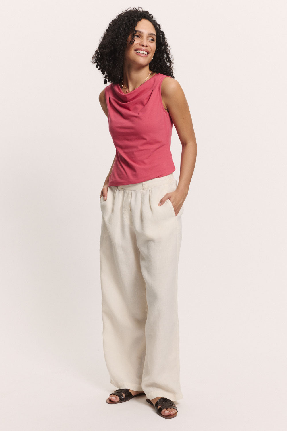 Hose Rooxy aus Leinen