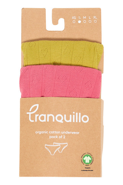 2er-Set Slip Puaa aus Bio-Baumwolle