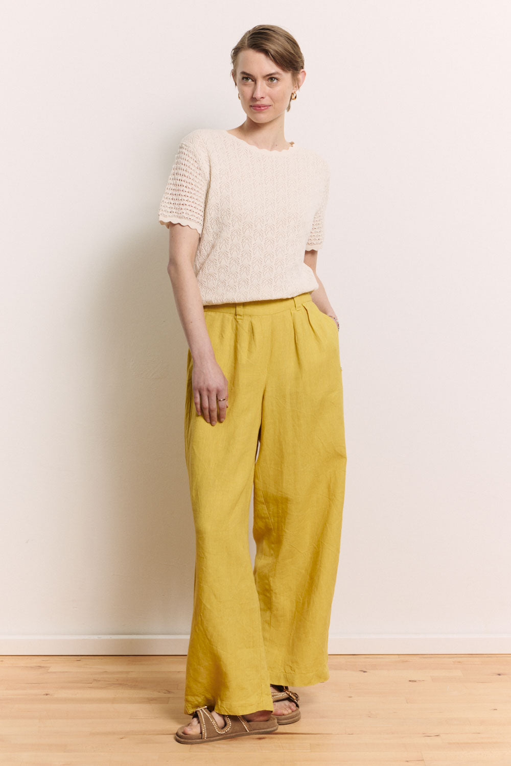 Hose Rooxy aus Leinen