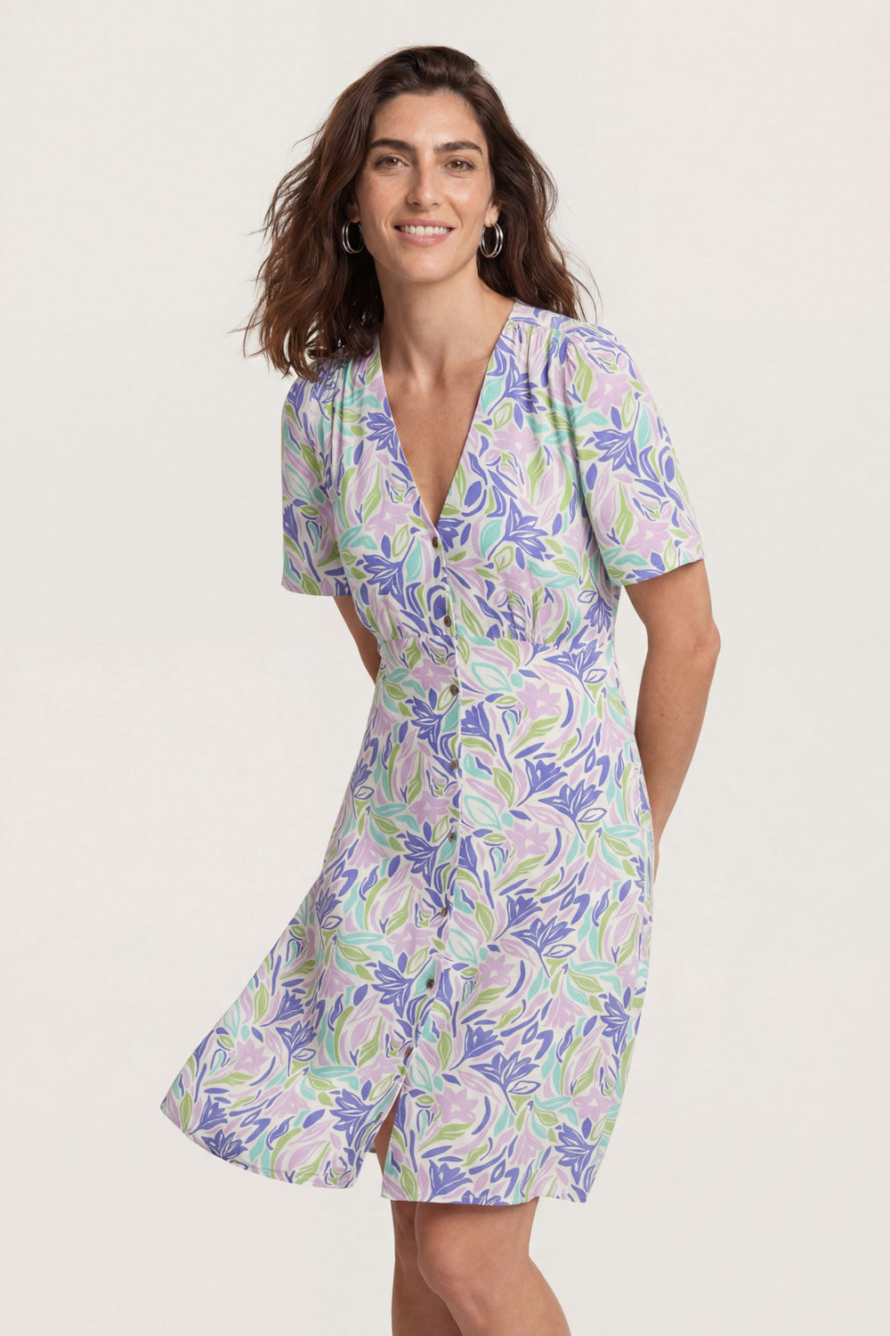 Image Ainn – Kleid EcoVero-Viskose Print_1