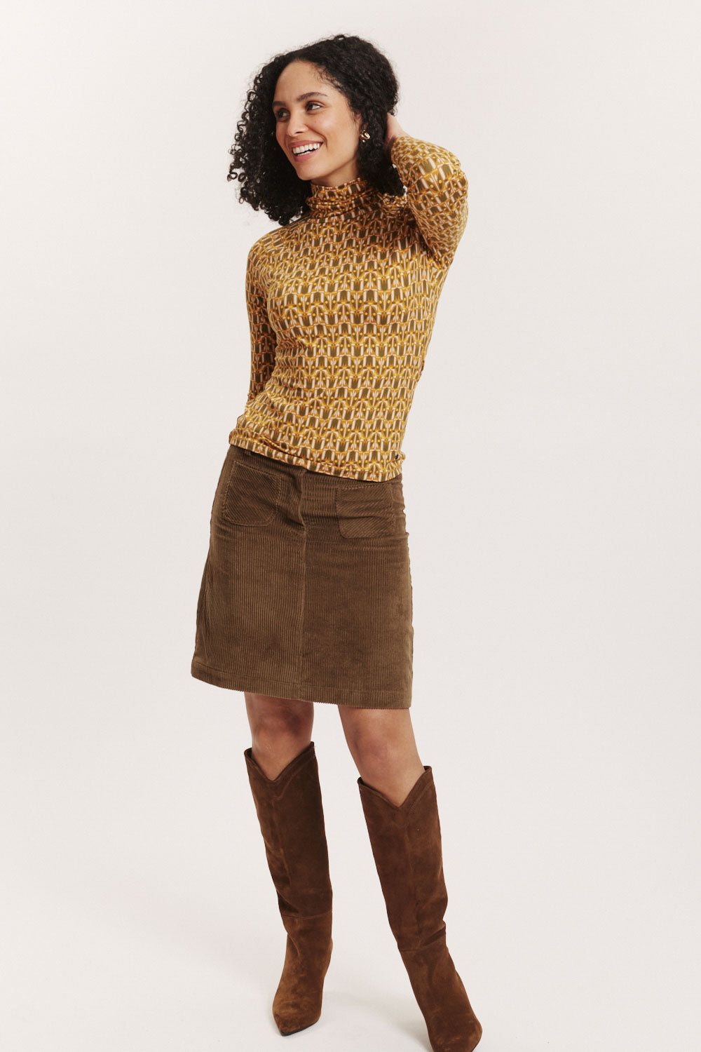 Brunii Corduroy Skirt – Organic Cotton