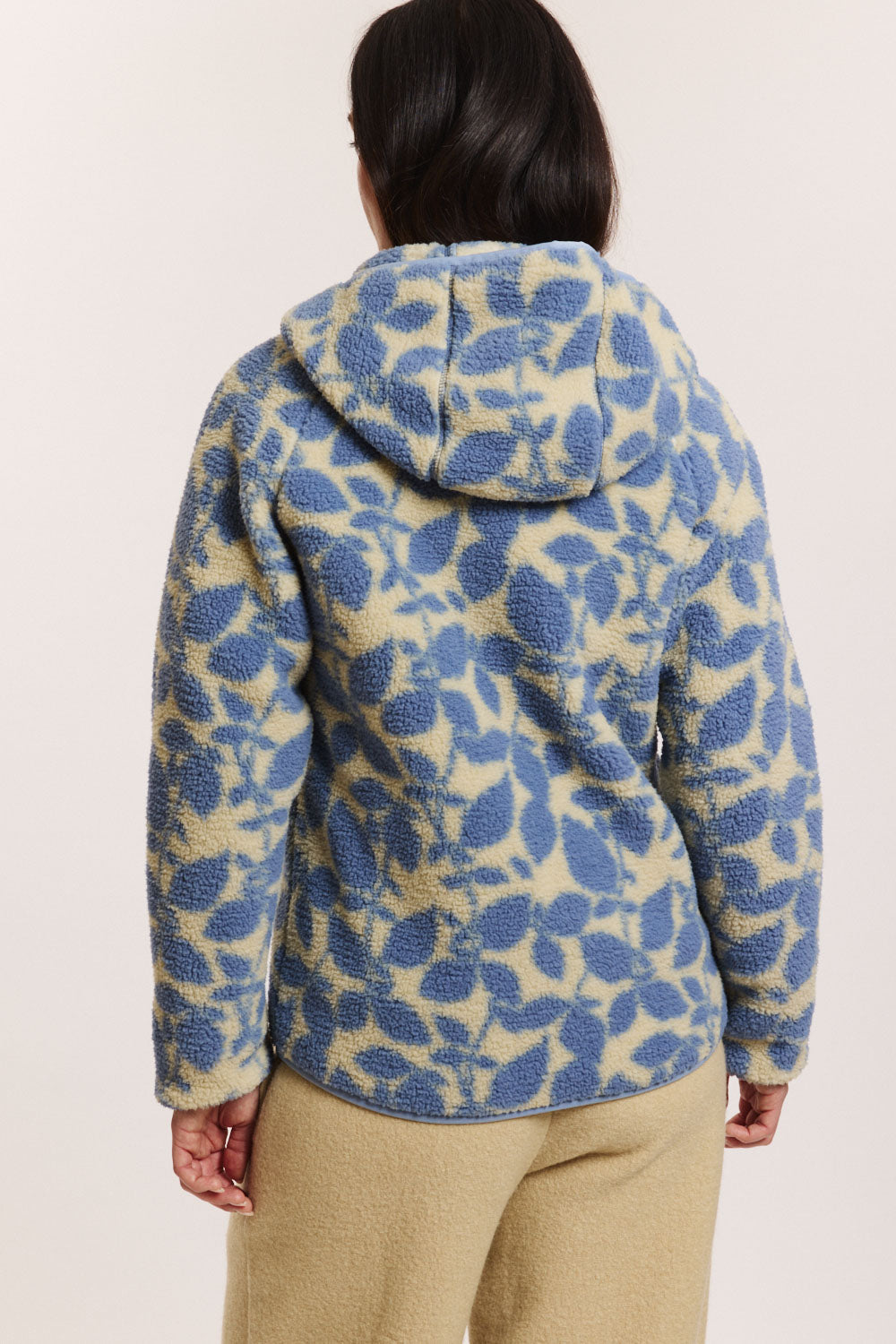 Teddy-Fleecejacke Alinaa mit recyceltem Polyester