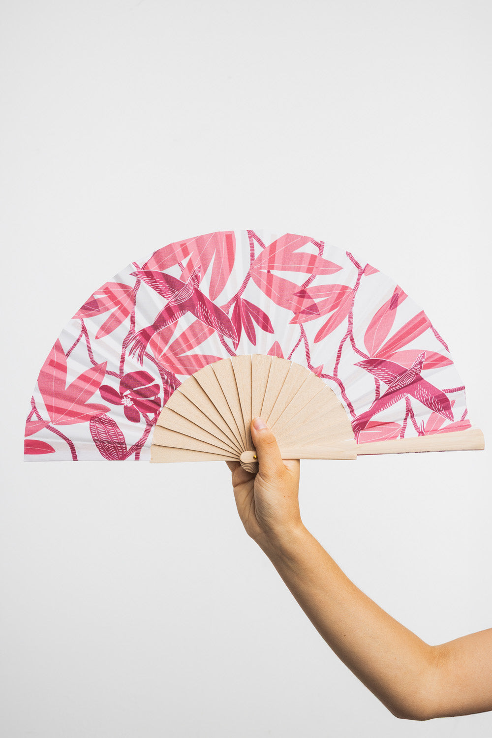 Fächer BERRY JUNGLE BIRD