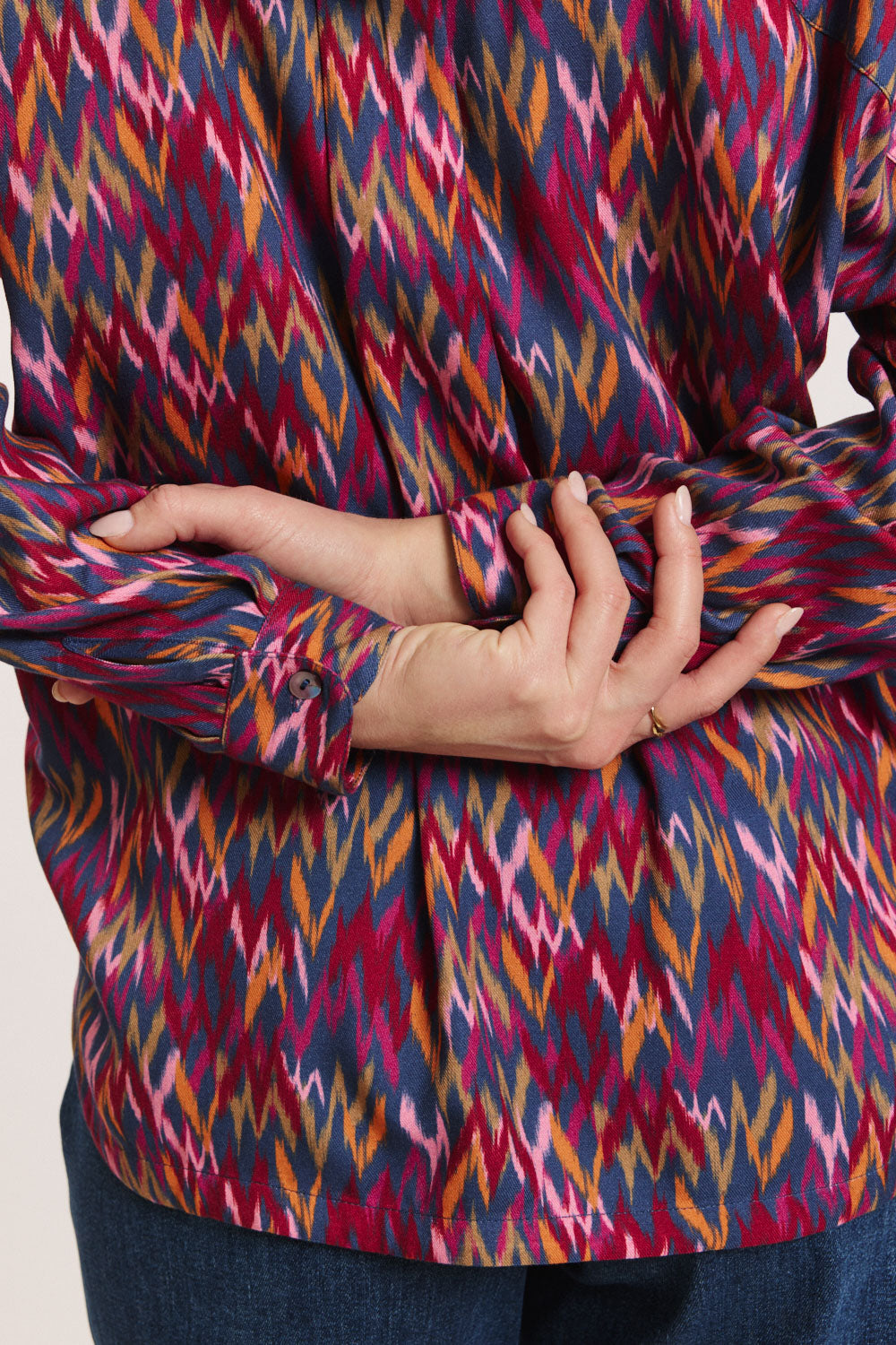 Bluse Jolandaa aus EcoVero™-Twill