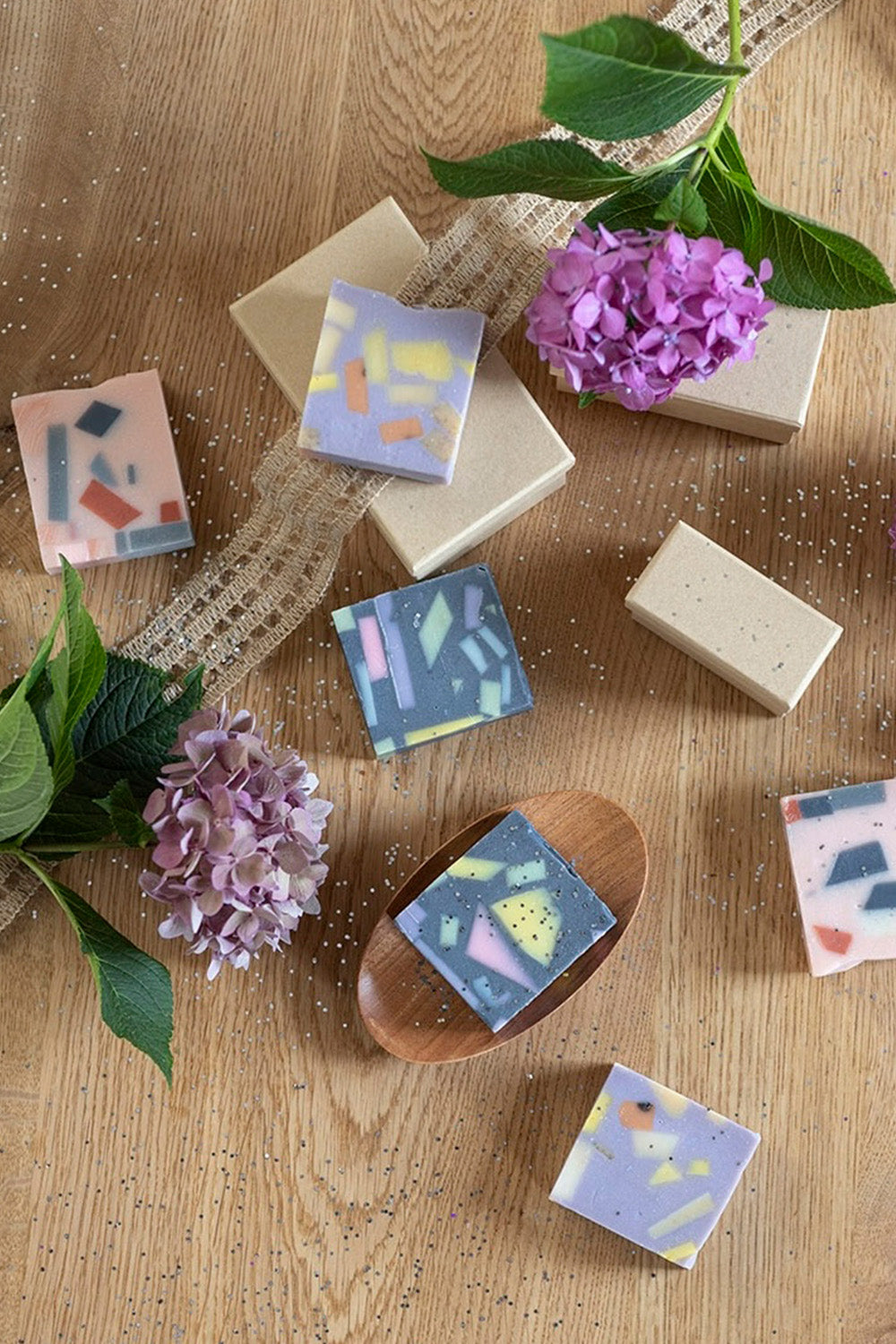 Soap CONFETTI CHARCOAL