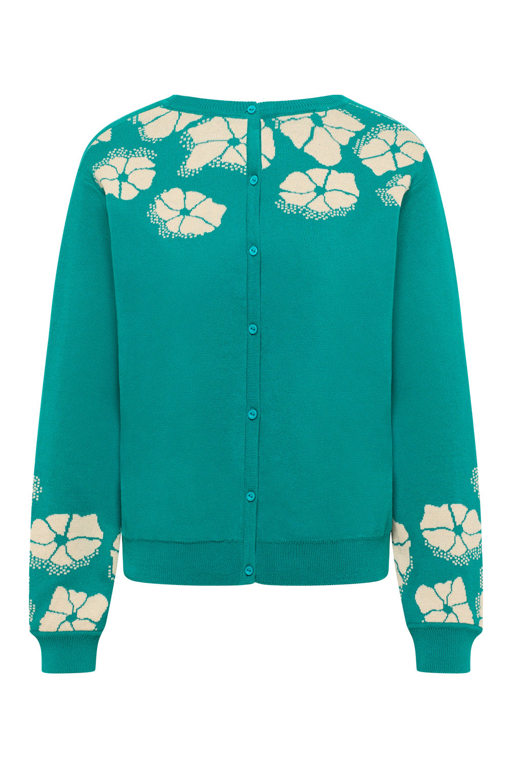 Lockerer Jaquard-Pullover