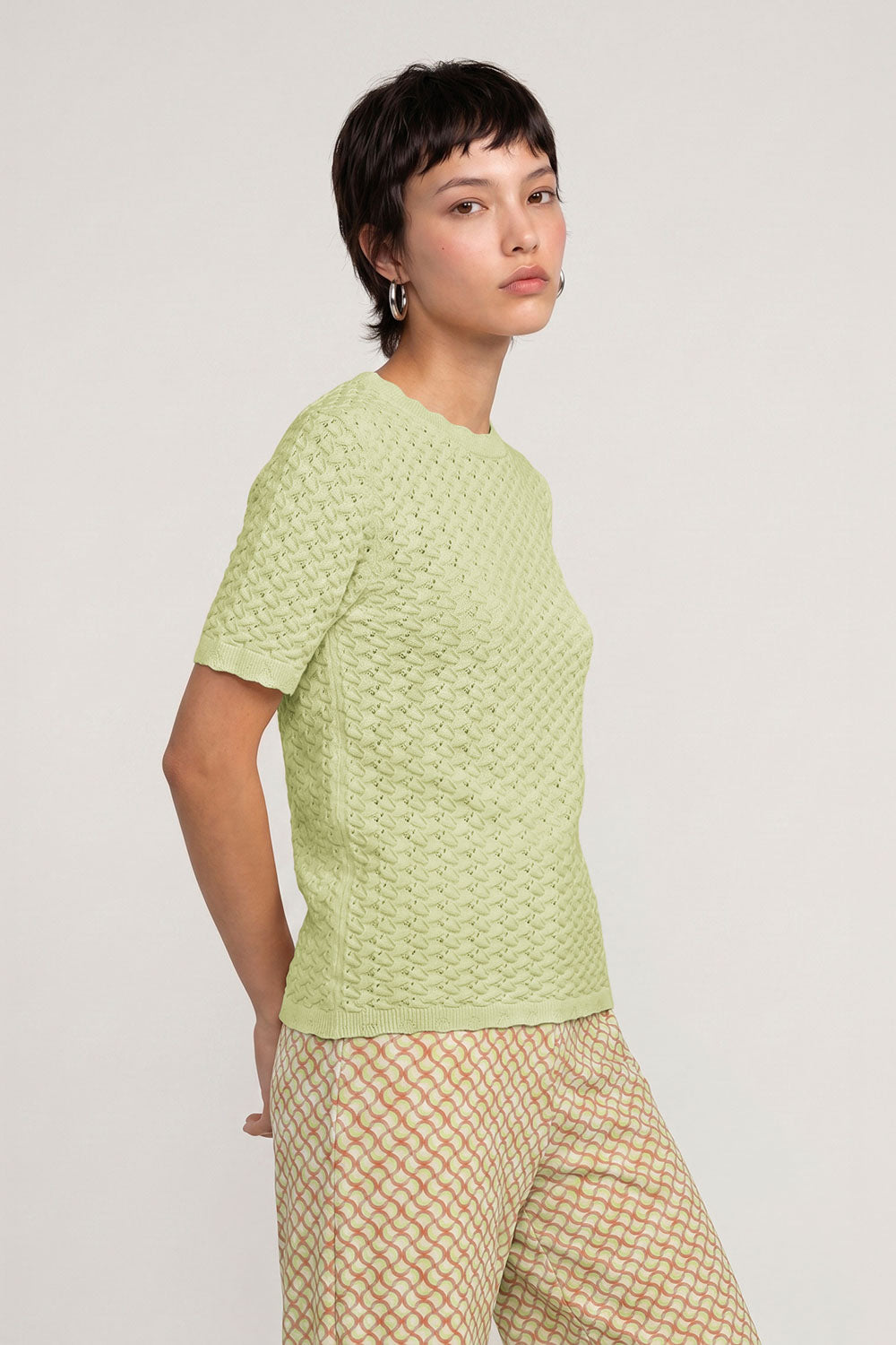 Image Lunethh – Ajour-Pullover Bio-Baumwolle_1