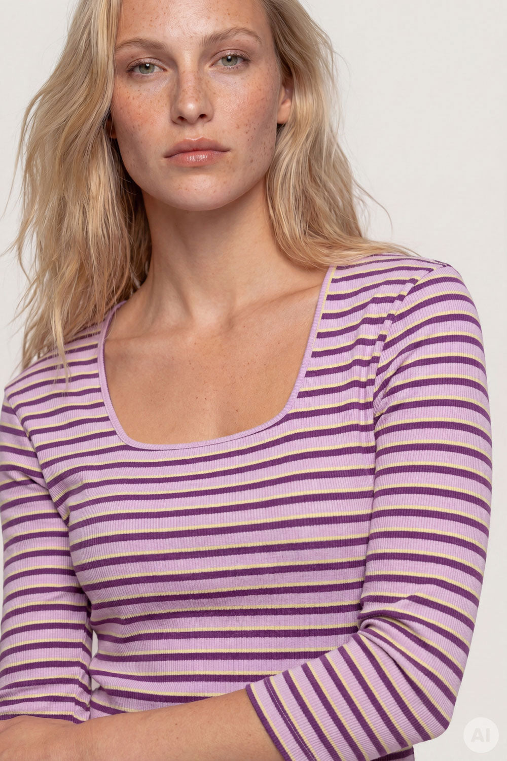 Image Lollyy – Rib-Shirt Square-Neck_3