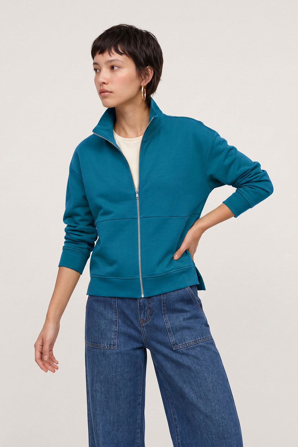 Image Nayiraa – Sweatjacke Peach-Finish_1