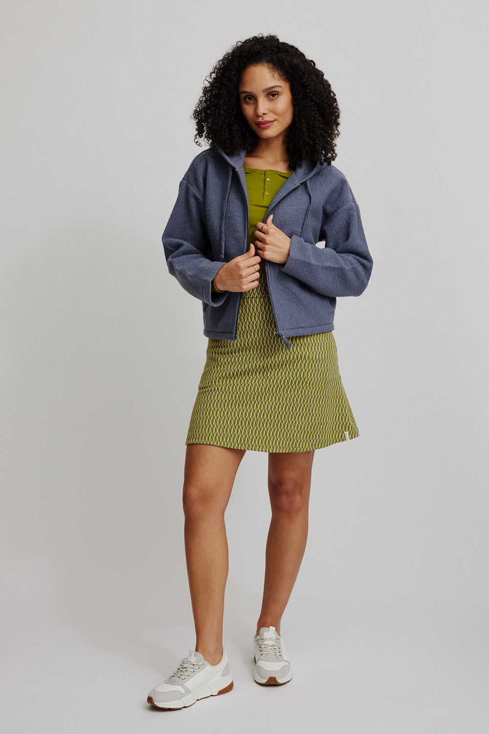 Gemütliche Jacke aus Walkwolle