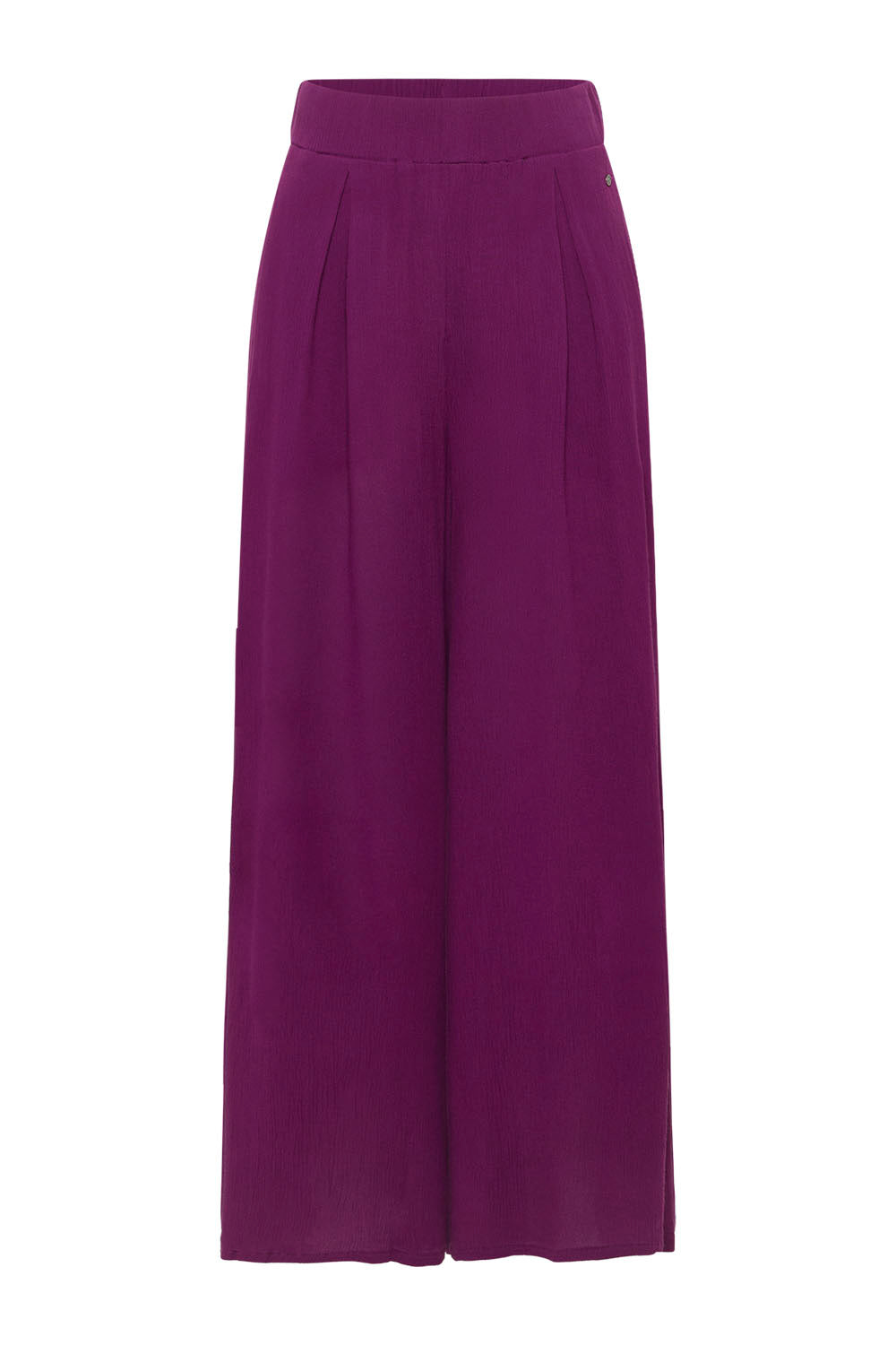 Image Paulaa – Weite Hose Crinkle-Viskose_4