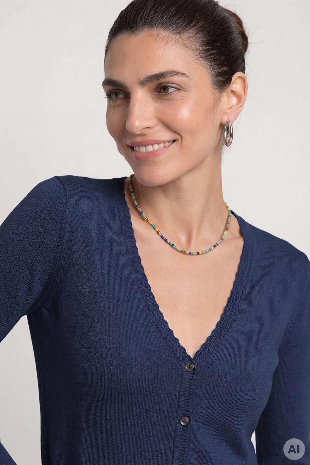 Image Linaa – Cardigan Bio-Baumwollstrick_3