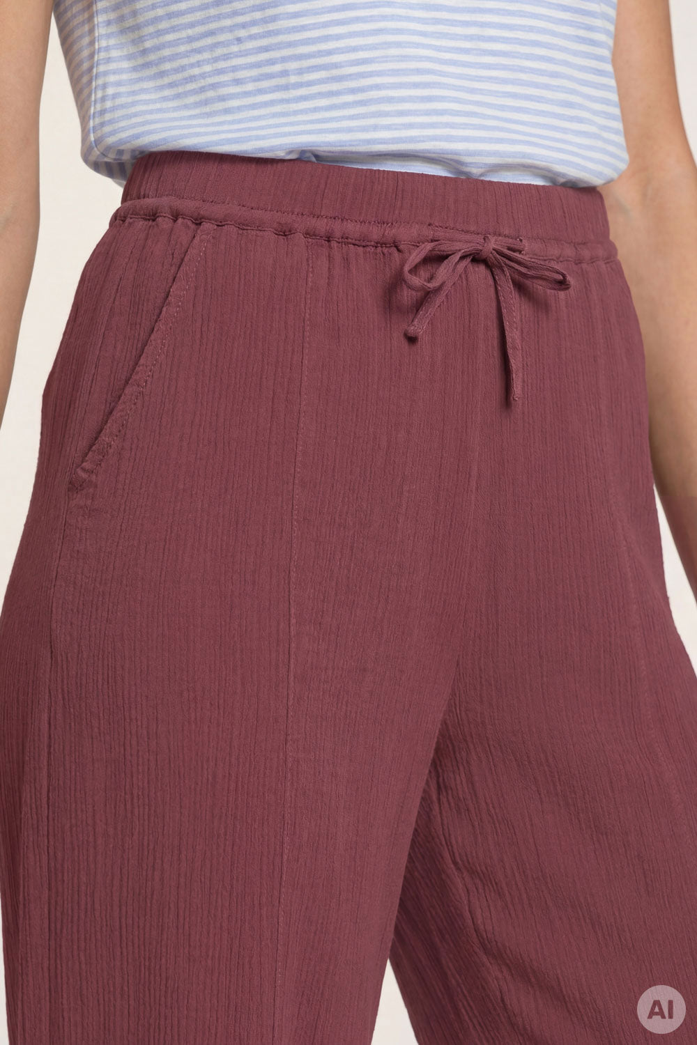 Image Ritikaa – Barrel-Hose Slub-Musselin_3