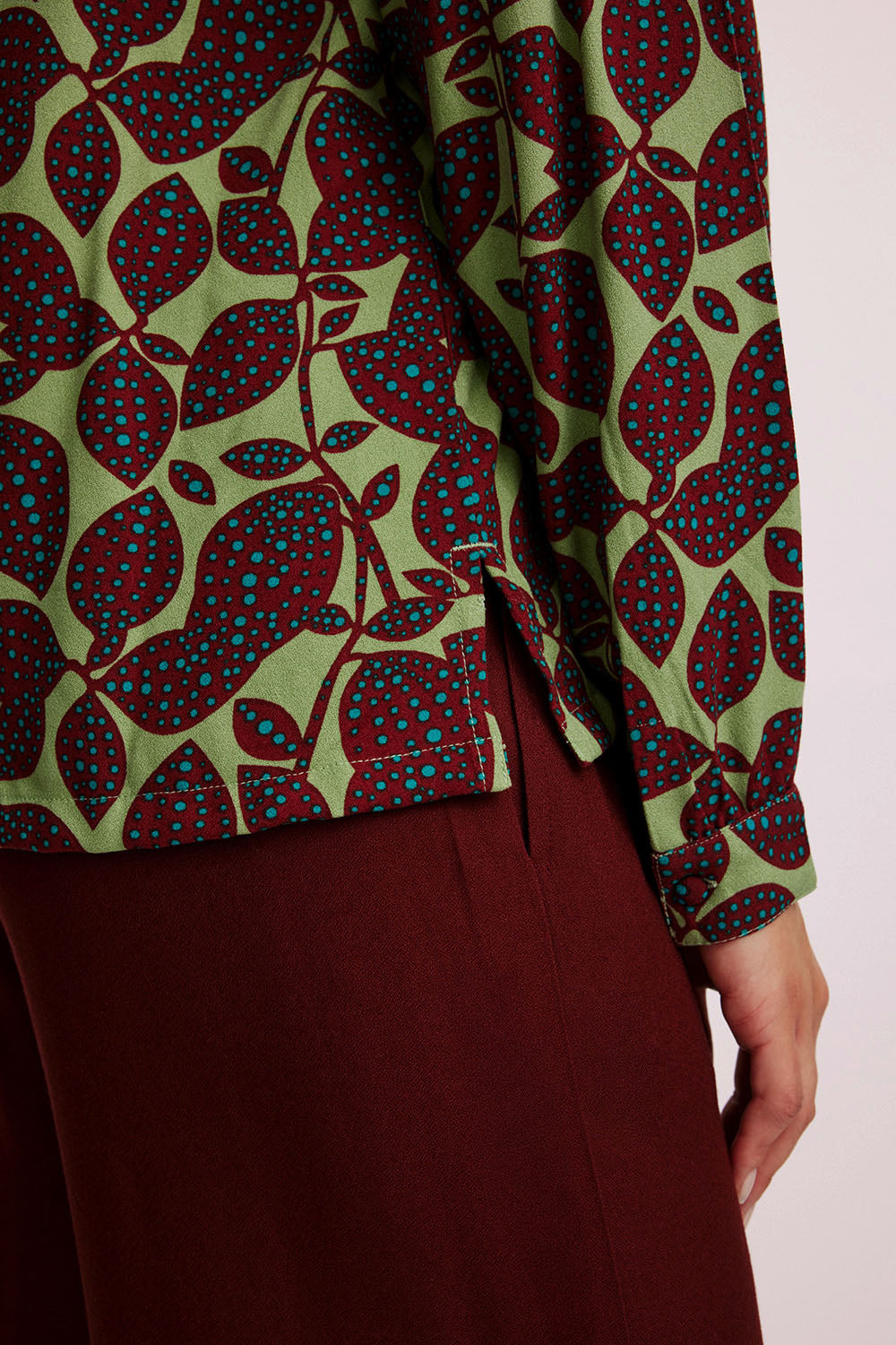 Bluse aus EcoVero™ Viskose