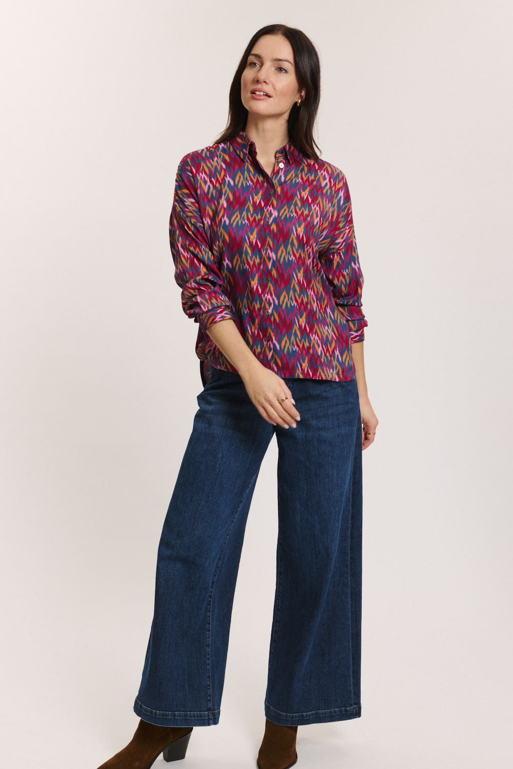 Bluse Jolandaa aus EcoVero™-Twill