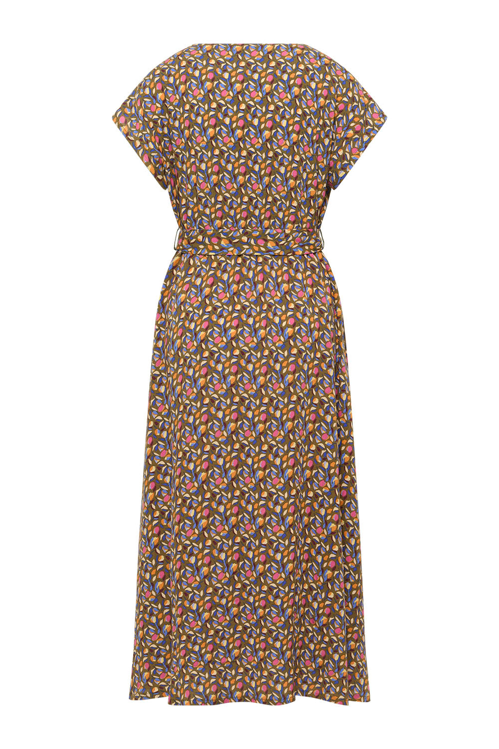 Image Oleaa – Maxikleid Crinkle-Viskose_5