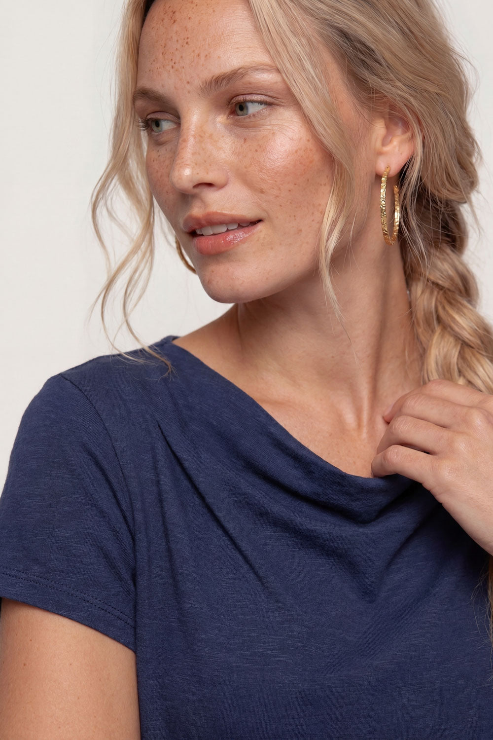 Image Ginaa – Slub-Jersey-Shirt Relaxed Fit_3