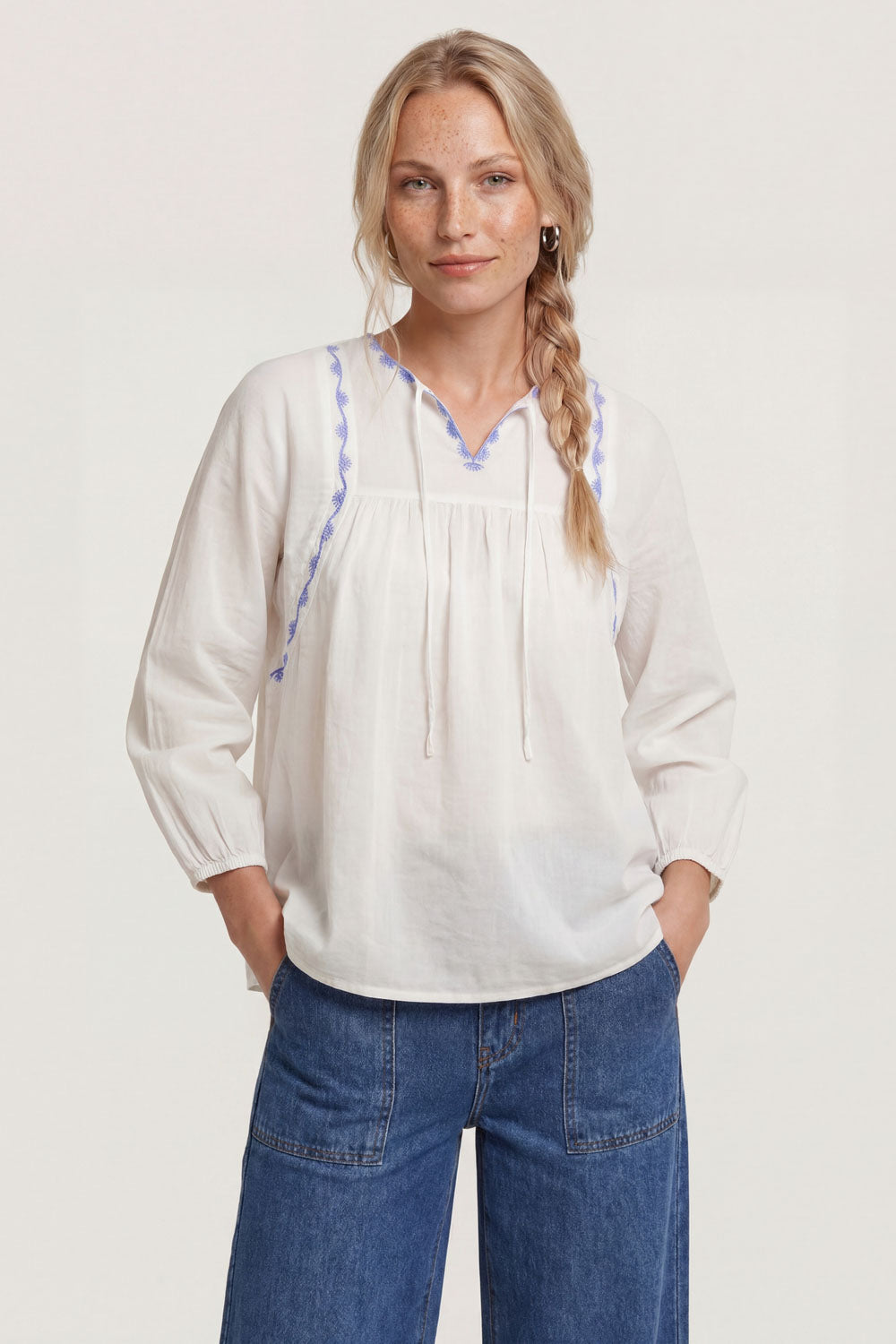 Image Ayoo – Voile-Bluse aus Bio-Baumwolle_1