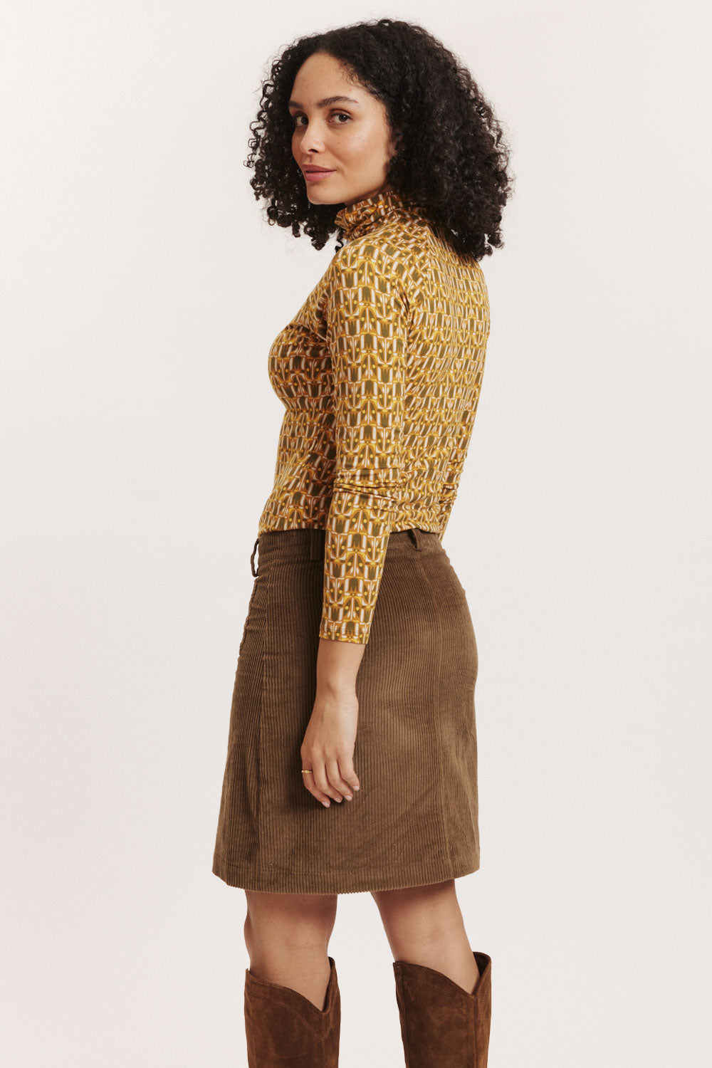 Cordrock Brunii aus Biobaumwolle