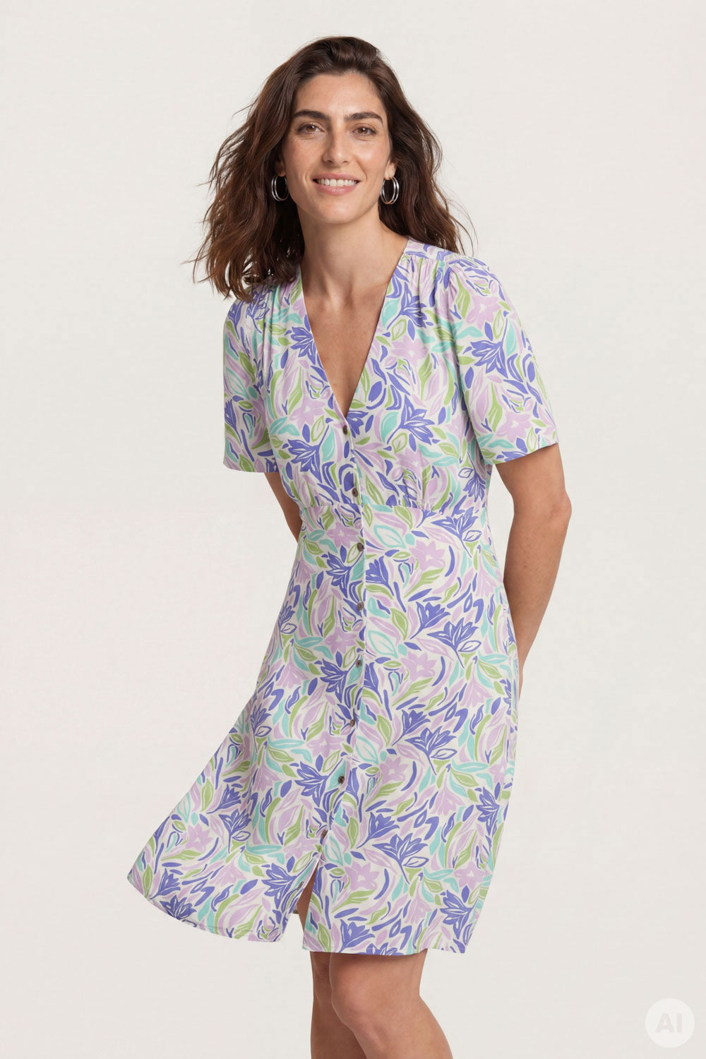 Image Ainn – Kleid EcoVero-Viskose Print_1