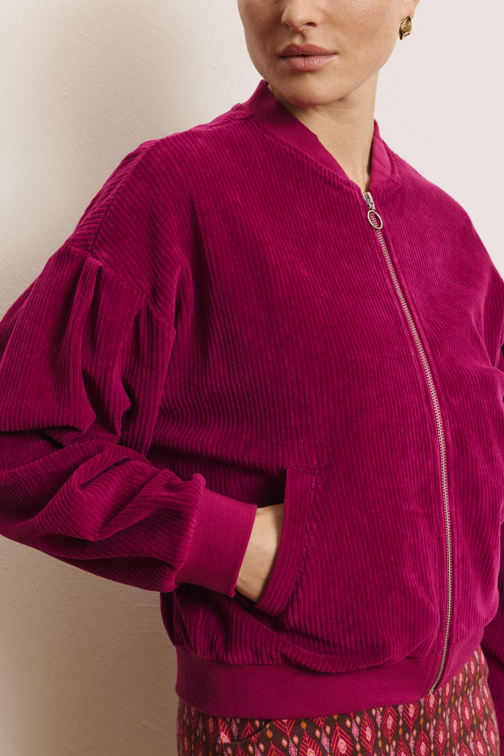 Jacke Aminaa aus Nickicord (GOTS)