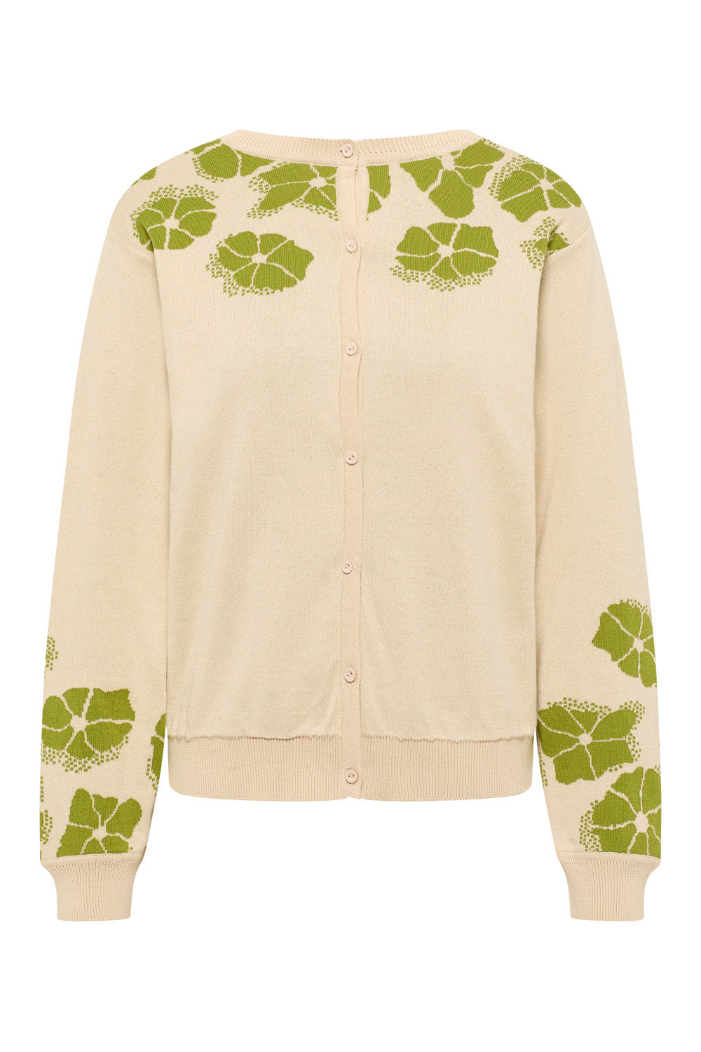 Lockerer Jaquard-Pullover