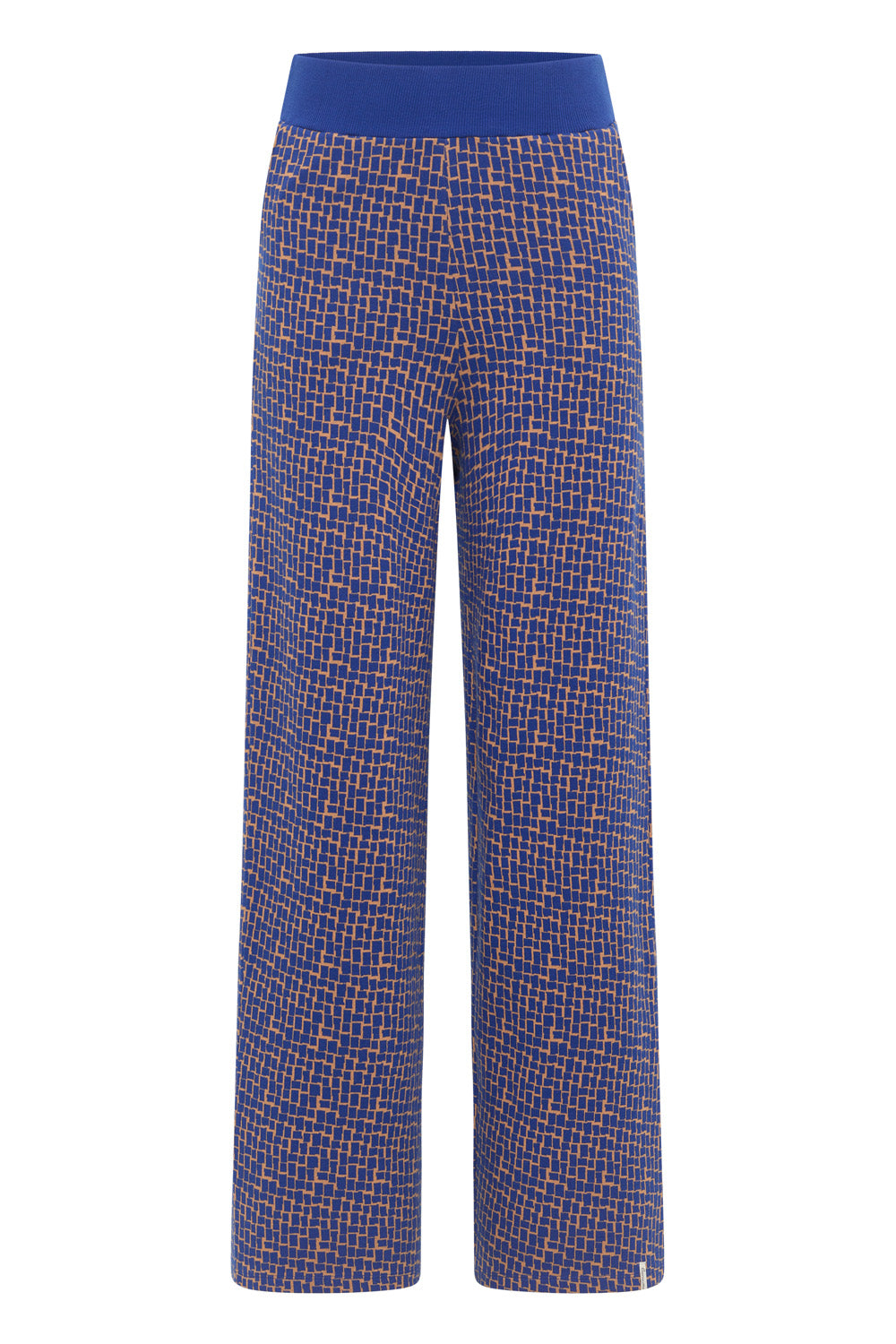 Gestrickte Hose im Retro-Look