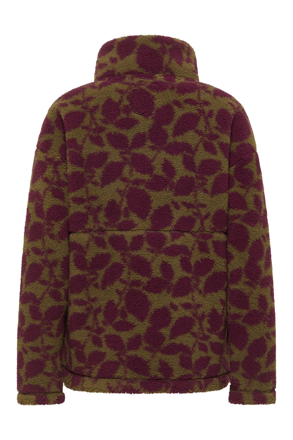 Fleece-Schlupfjacke Jorgaa mit recyceltem Polyester