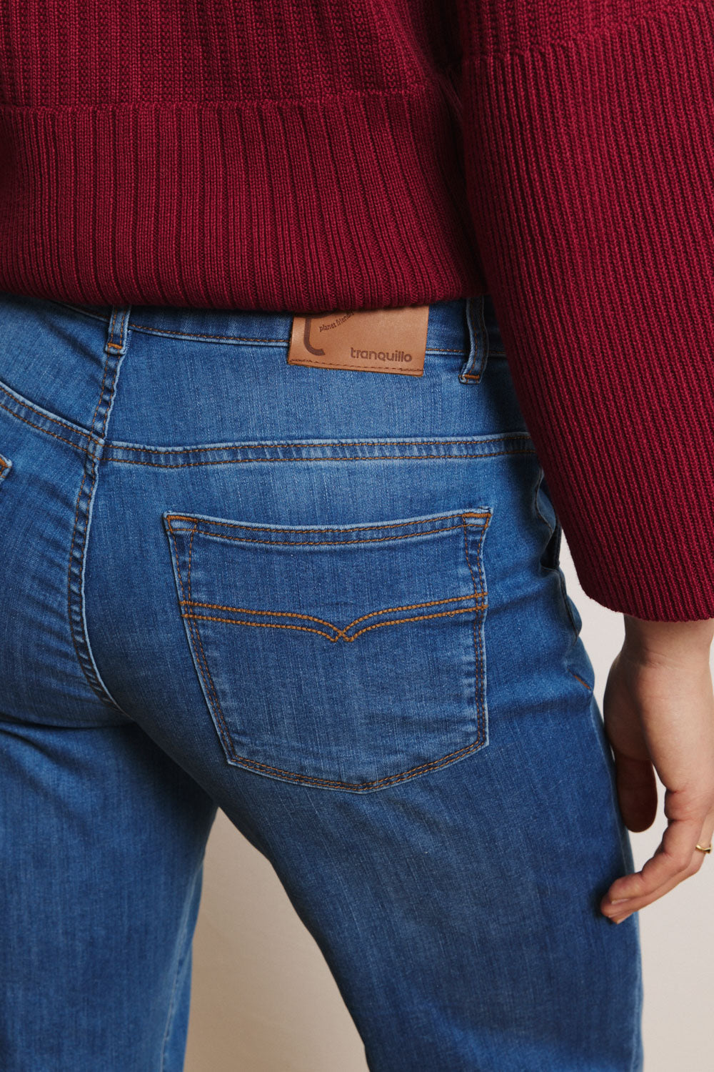 Jeanshose Dinaa aus Biobaumwolle