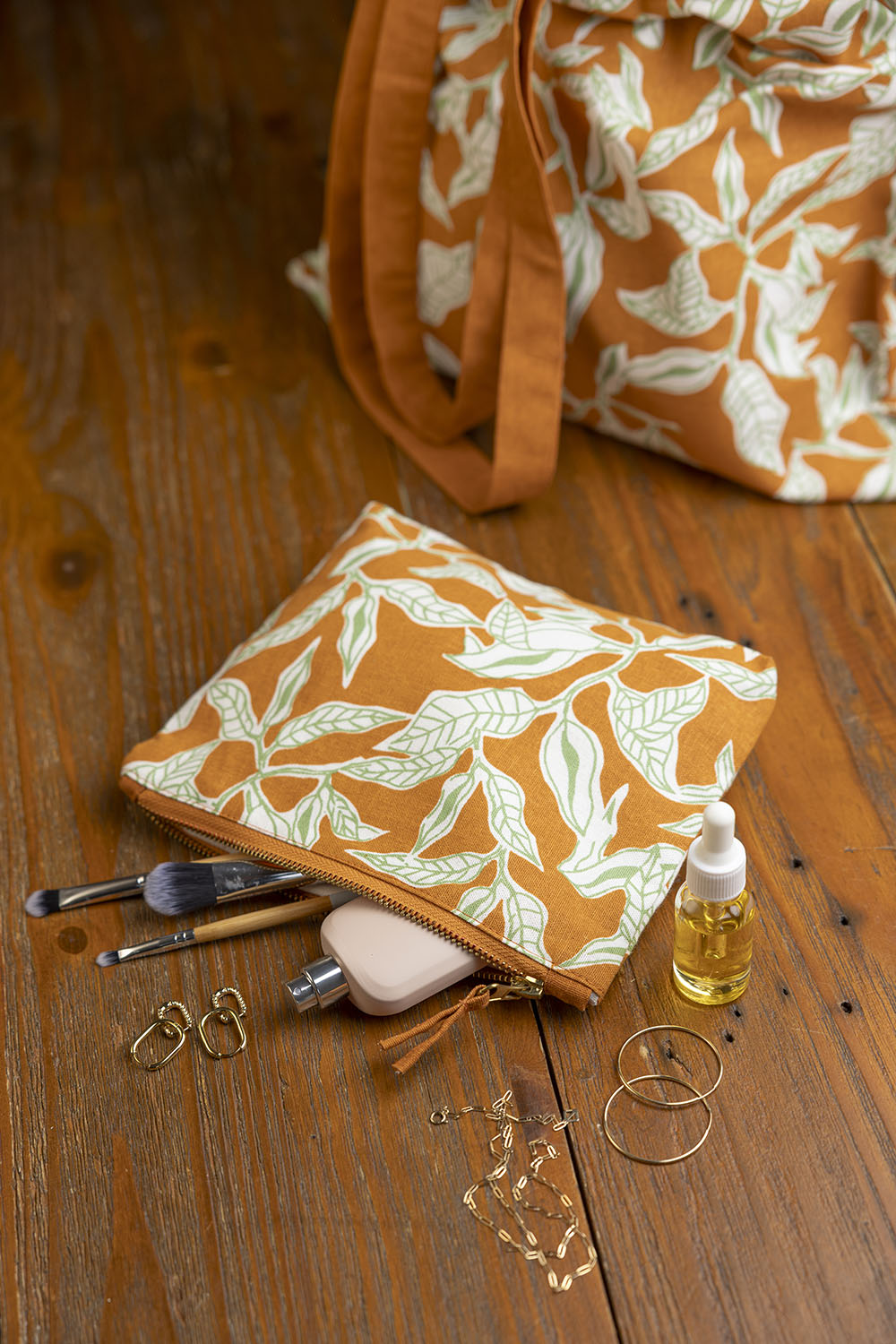 Cosmetic Bag LEAFY FOREST
